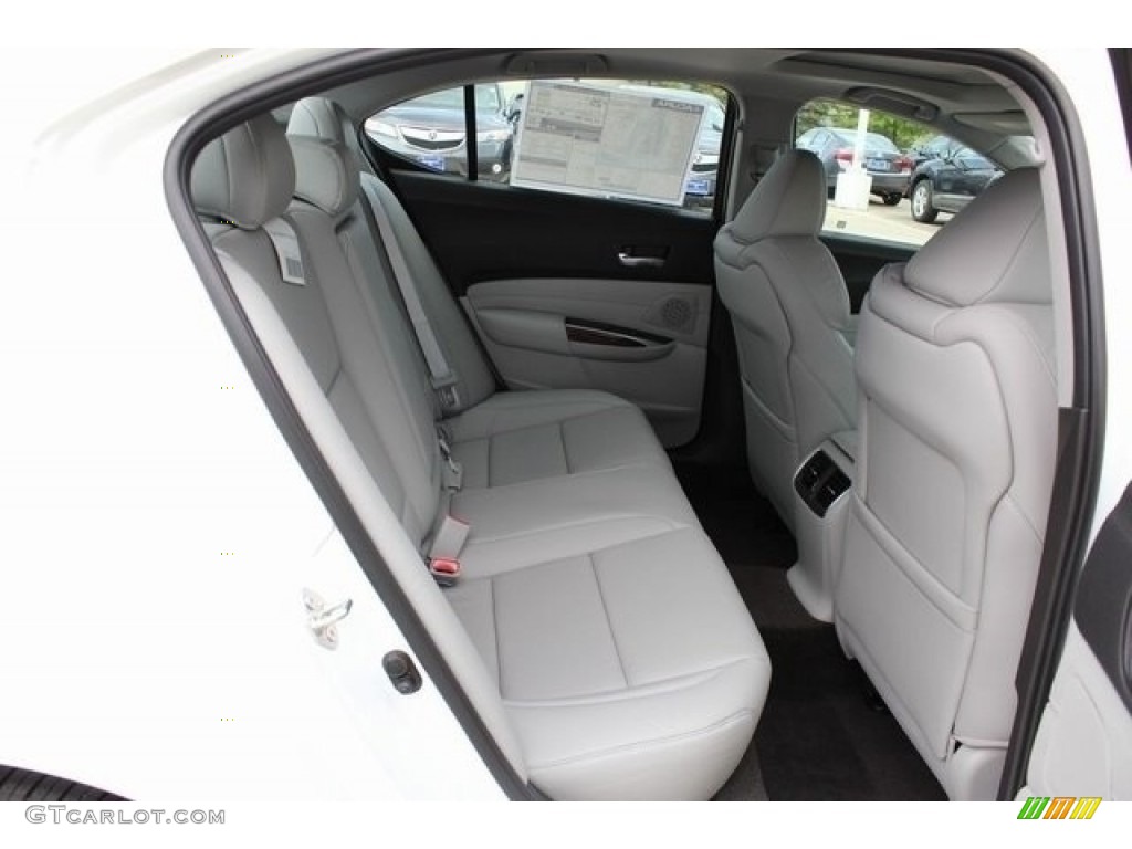 Graystone Interior 2017 Acura TLX V6 Advance Sedan Photo #116563018