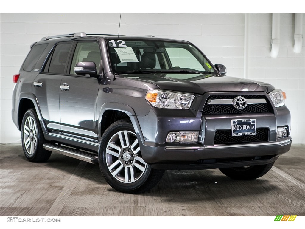 2012 4Runner Limited - Magnetic Gray Metallic / Black Leather photo #12