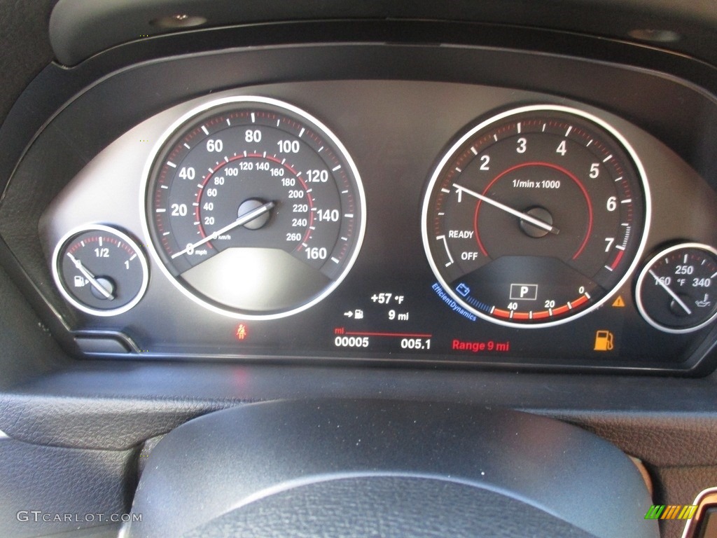 2017 BMW 4 Series 430i xDrive Gran Coupe Gauges Photo #116563264