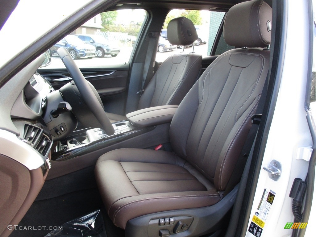 Mocha Interior 2017 BMW X5 xDrive35i Photo #116563618