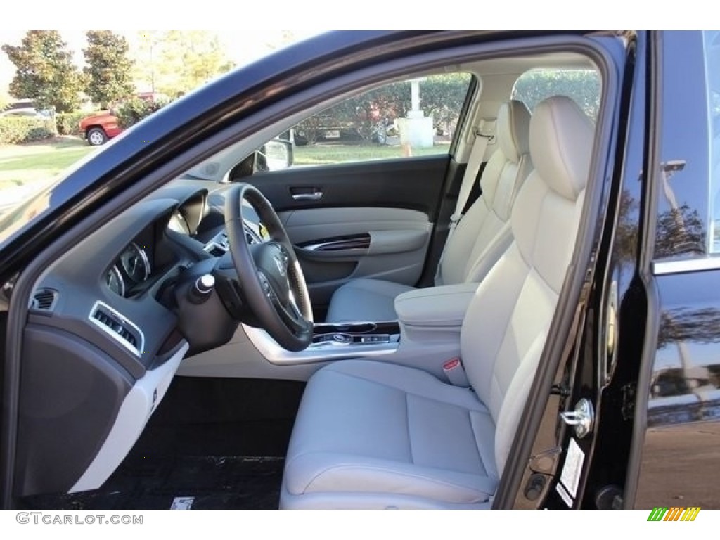 Graystone Interior 2017 Acura TLX V6 Advance Sedan Photo #116563843