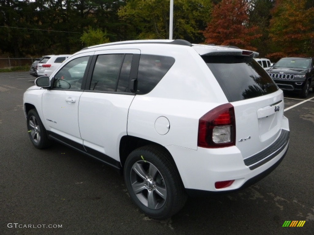 Bright White 2017 Jeep Compass High Altitude 4x4 Exterior Photo #116565865