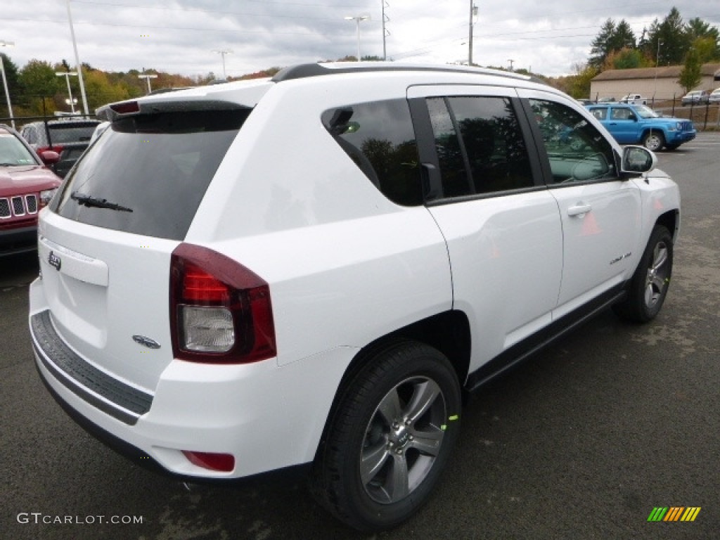 Bright White 2017 Jeep Compass High Altitude 4x4 Exterior Photo #116565907