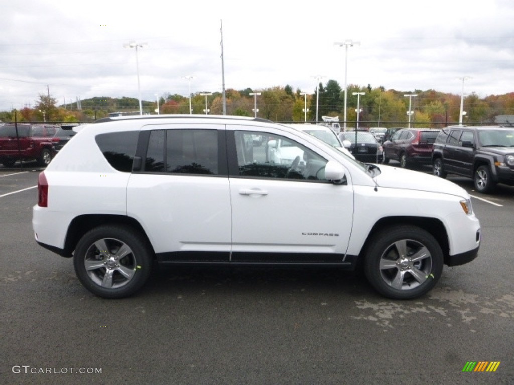 Bright White 2017 Jeep Compass High Altitude 4x4 Exterior Photo #116565934