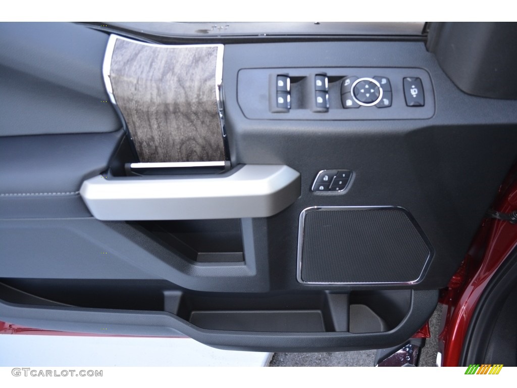 2017 F250 Super Duty Lariat Crew Cab 4x4 - Ruby Red / Black photo #7