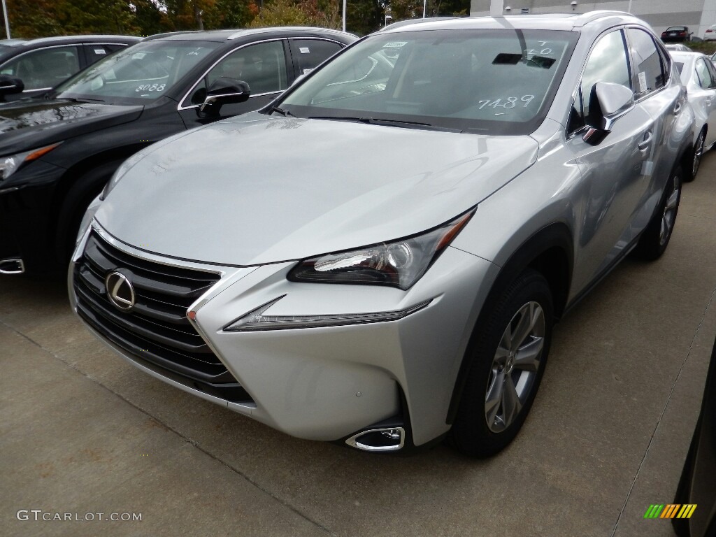 Silver Lining Metallic 2017 Lexus NX 200t AWD Exterior Photo #116566237