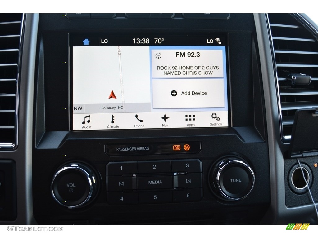 2017 F250 Super Duty Lariat Crew Cab 4x4 - Ruby Red / Black photo #11