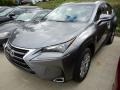 Nebula Gray Pearl 2017 Lexus NX 200t AWD Exterior