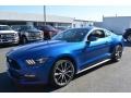 Lightning Blue 2017 Ford Mustang Ecoboost Coupe Exterior