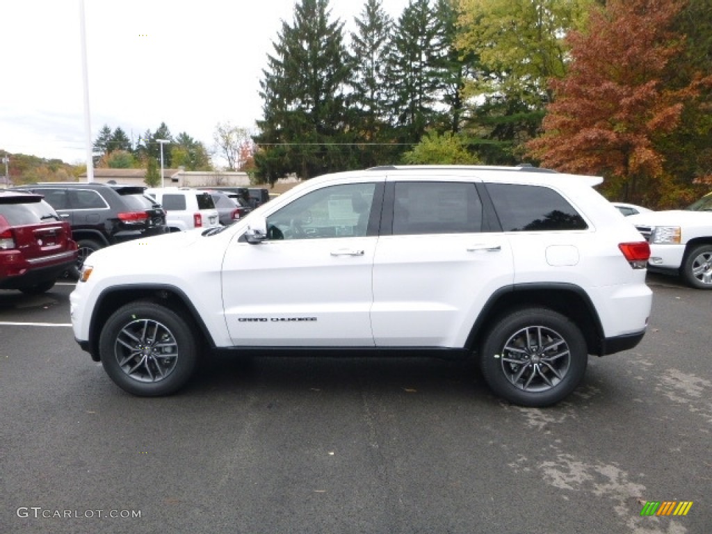 2017 Grand Cherokee Limited 4x4 - Bright White / Black photo #3