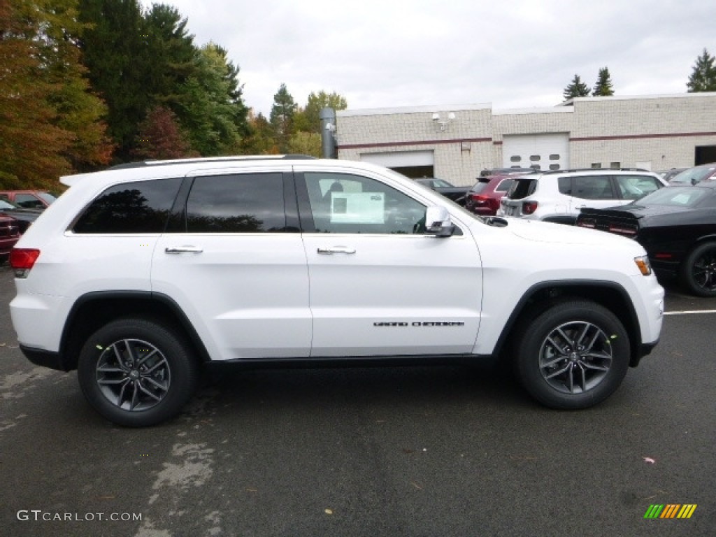 2017 Grand Cherokee Limited 4x4 - Bright White / Black photo #7