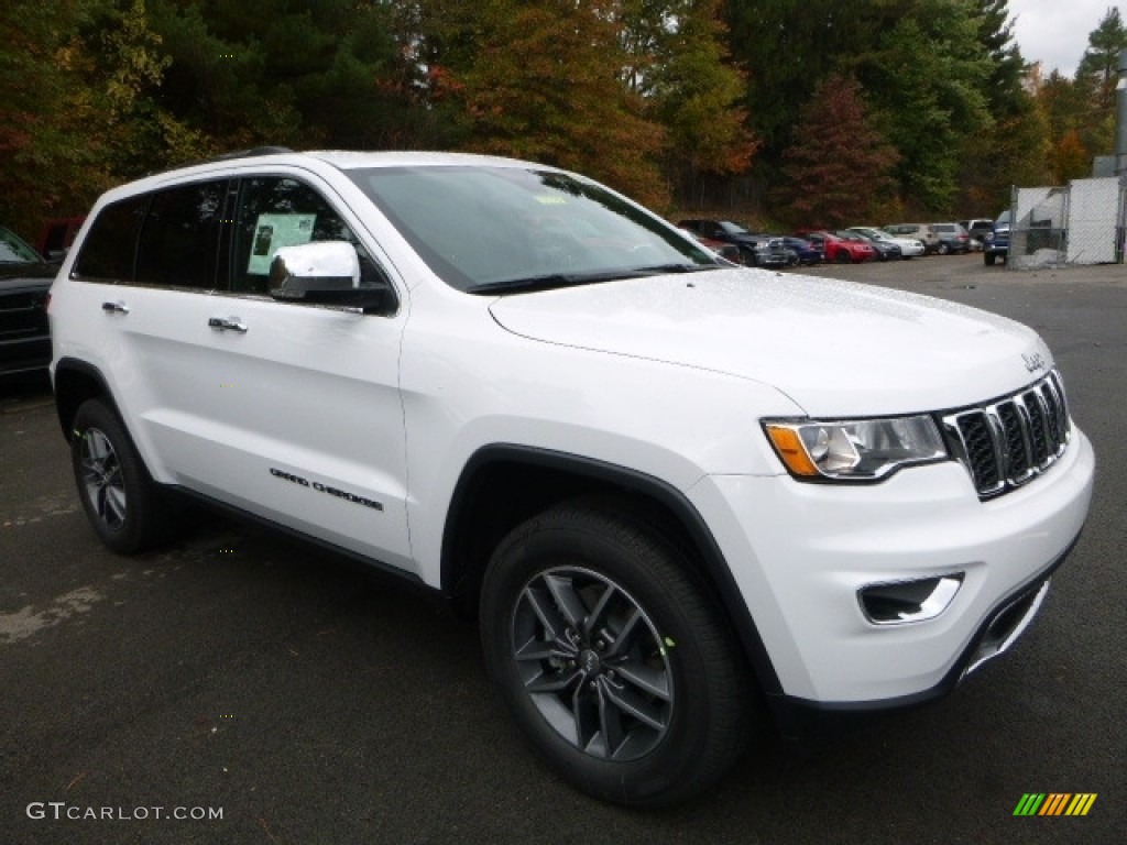 2017 Grand Cherokee Limited 4x4 - Bright White / Black photo #10
