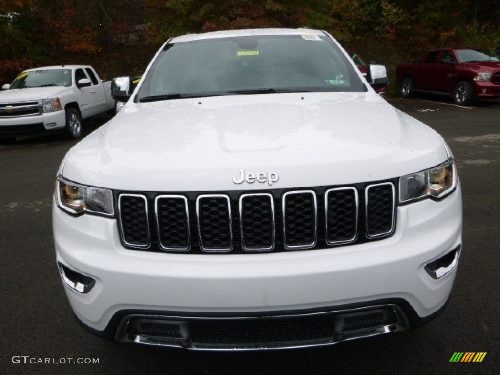 2017 Grand Cherokee Limited 4x4 - Bright White / Black photo #11