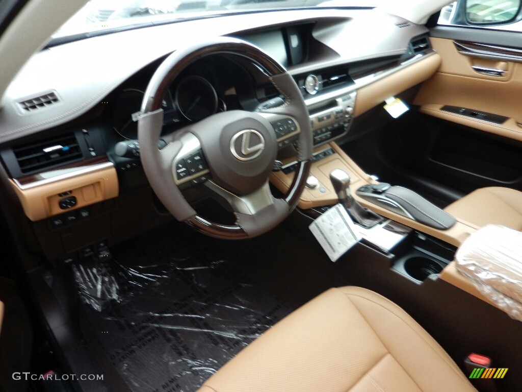 Flaxen Interior 2017 Lexus ES 350 Photo #116566972