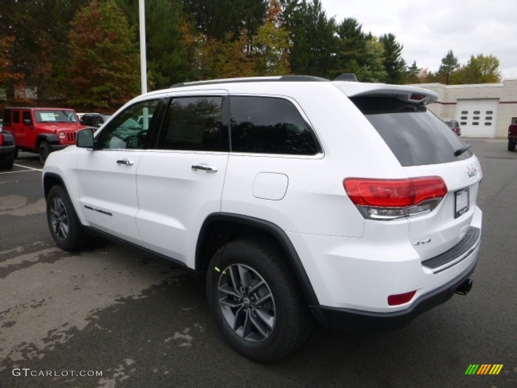 2017 Grand Cherokee Limited 4x4 - Bright White / Black photo #4