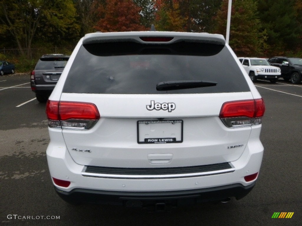 2017 Grand Cherokee Limited 4x4 - Bright White / Black photo #5