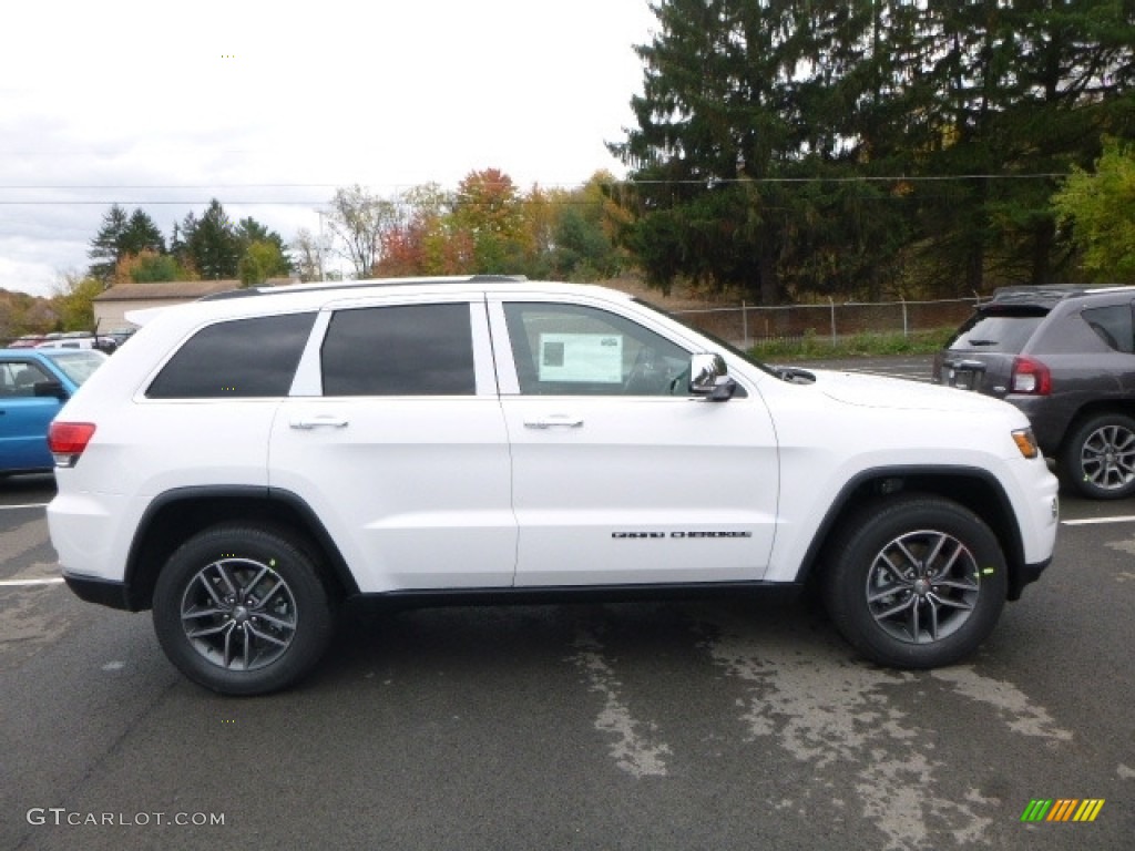 2017 Grand Cherokee Limited 4x4 - Bright White / Black photo #7
