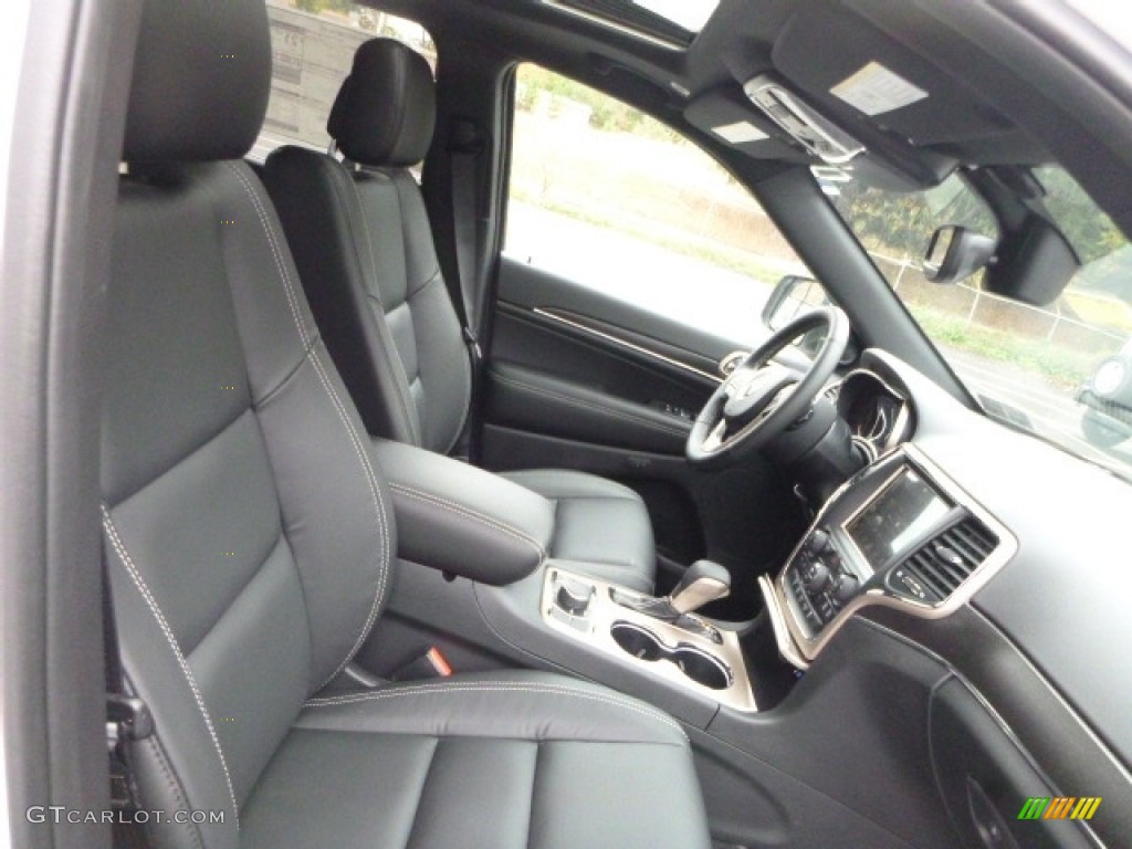 2017 Grand Cherokee Limited 4x4 - Bright White / Black photo #8