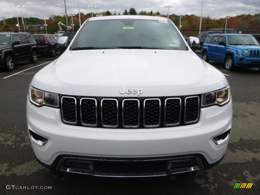 2017 Grand Cherokee Limited 4x4 - Bright White / Black photo #11