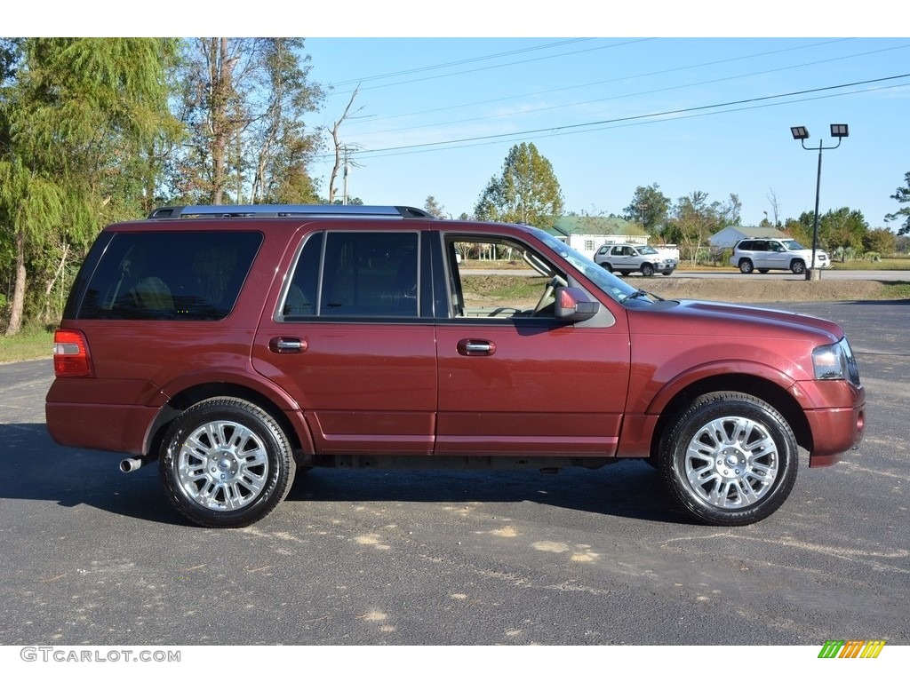 Royal Red Metallic 2011 Ford Expedition Limited 4x4 Exterior Photo #116567926