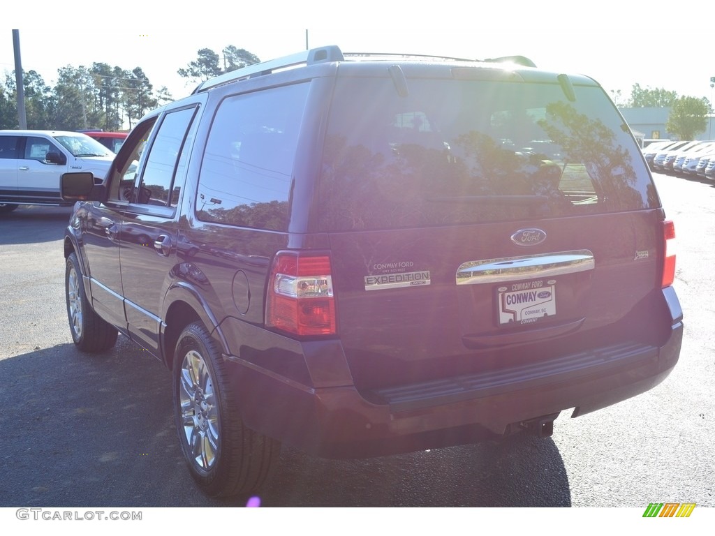 2011 Expedition Limited 4x4 - Royal Red Metallic / Stone photo #10