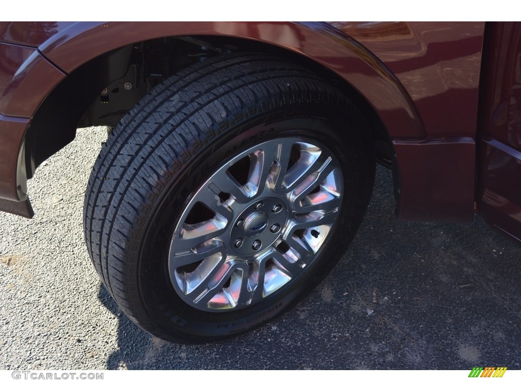 2011 Expedition Limited 4x4 - Royal Red Metallic / Stone photo #16