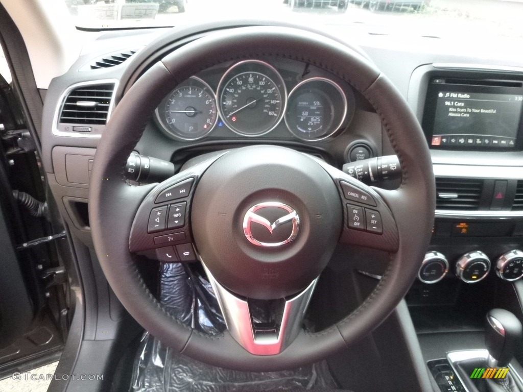 2016 CX-5 Touring AWD - Titanium Flash Mica / Black photo #15