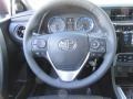 2017 Toyota Corolla Black Interior Steering Wheel Photo