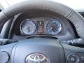 2017 Toyota Corolla Black Interior Gauges Photo