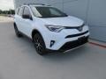 2016 Super White Toyota RAV4 SE  photo #1