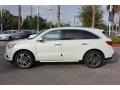 2017 White Diamond Pearl Acura MDX Advance  photo #4