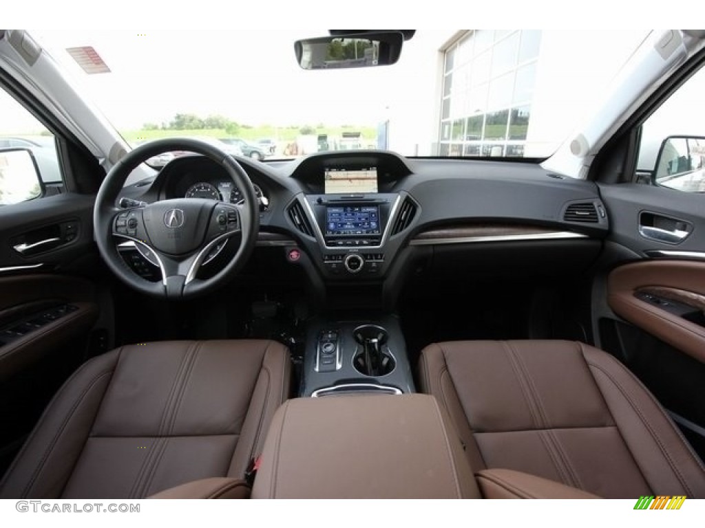 Espresso Interior 2017 Acura MDX Advance Photo #116575333