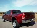 Delmonico Red Pearl 2017 Ram 3500 Laramie Mega Cab 4x4 Dual Rear Wheel Exterior