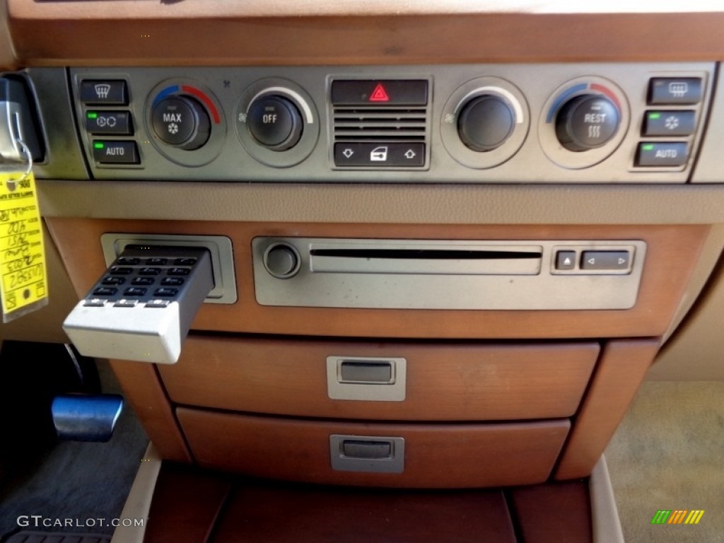 2003 7 Series 745i Sedan - Alpine White / Dark Beige/Beige III photo #20