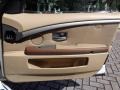 Dark Beige/Beige III 2003 BMW 7 Series 745i Sedan Door Panel