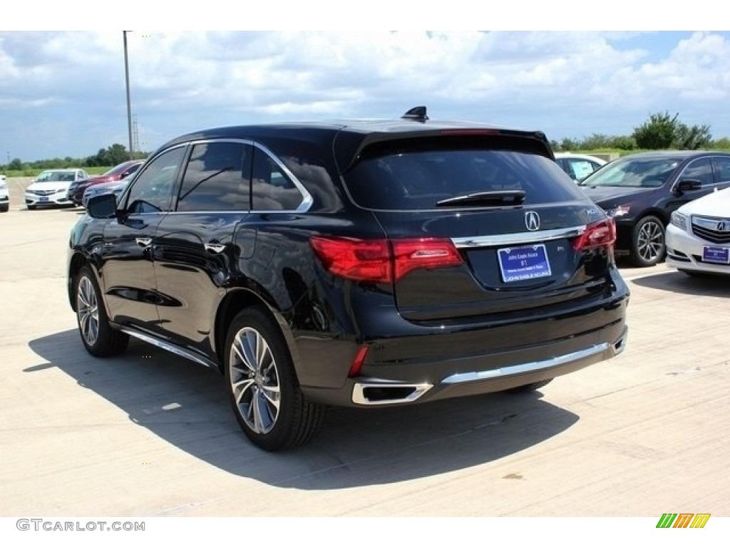 2017 MDX Technology - Crystal Black Pearl / Parchment photo #5