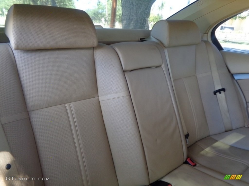 2003 7 Series 745i Sedan - Alpine White / Dark Beige/Beige III photo #66