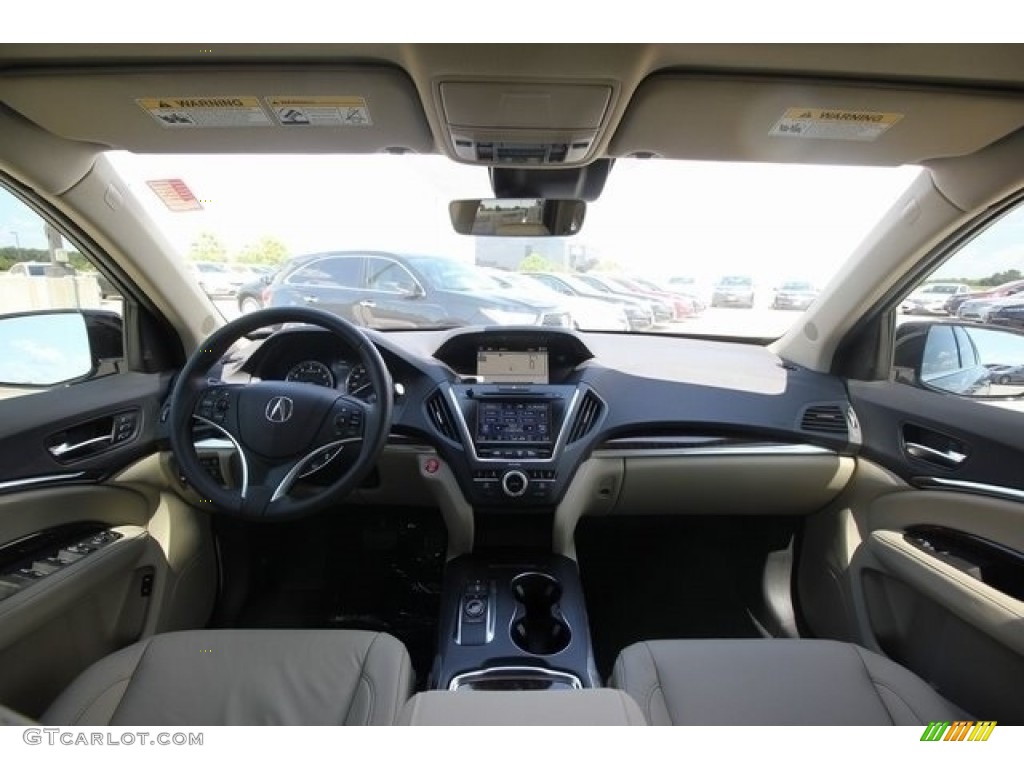 2017 MDX Technology - Crystal Black Pearl / Parchment photo #9