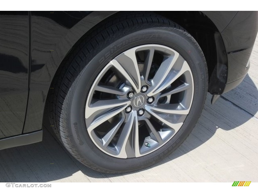 2017 MDX Technology - Crystal Black Pearl / Parchment photo #12