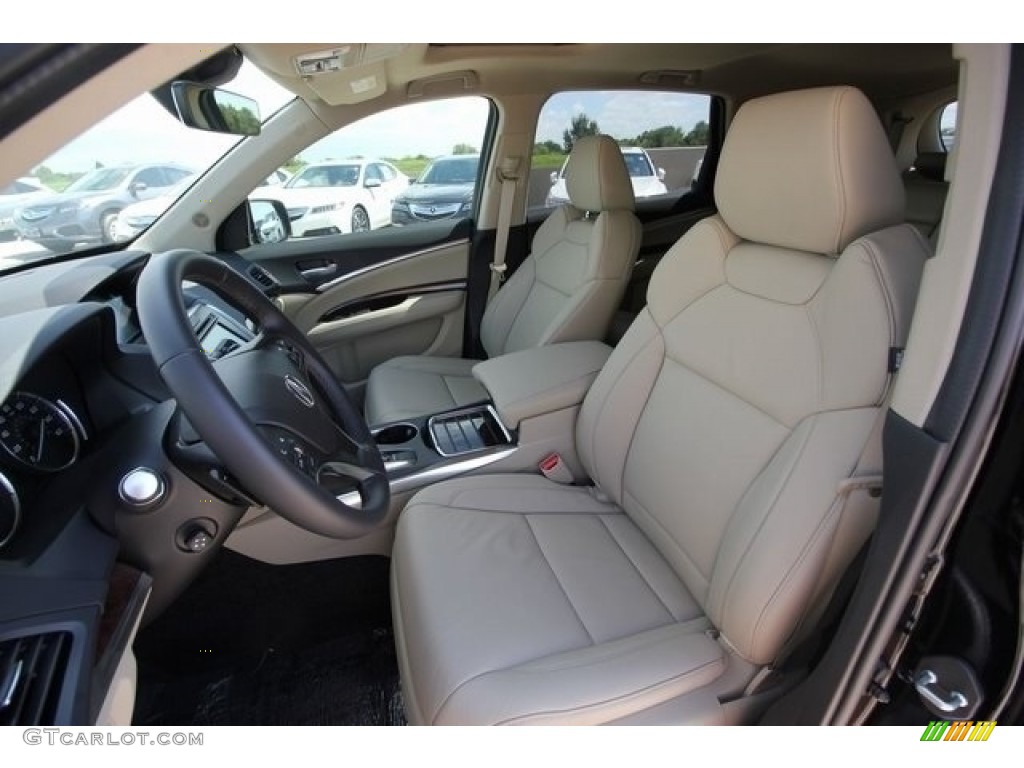 2017 MDX Technology - Crystal Black Pearl / Parchment photo #22