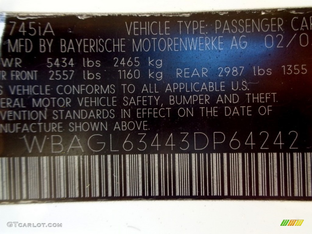 2003 7 Series 745i Sedan - Alpine White / Dark Beige/Beige III photo #82