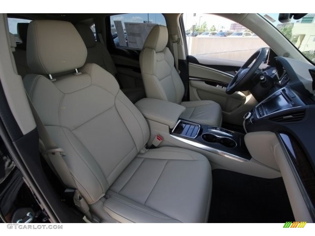 2017 MDX Technology - Crystal Black Pearl / Parchment photo #29