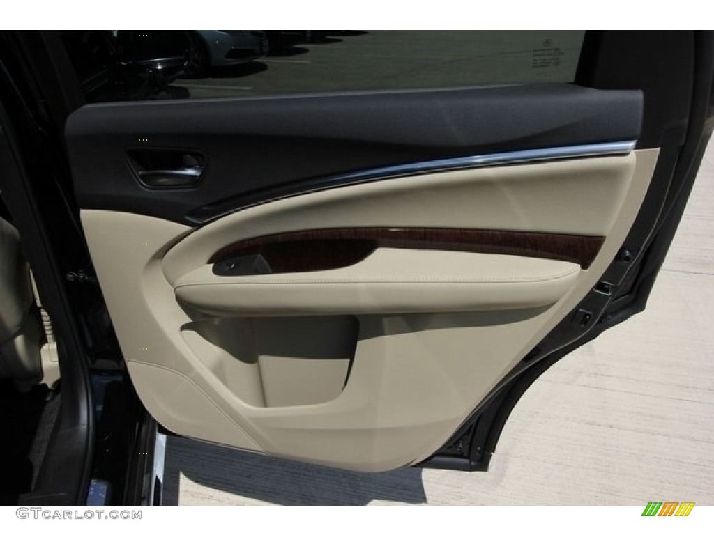 2017 MDX Technology - Crystal Black Pearl / Parchment photo #31