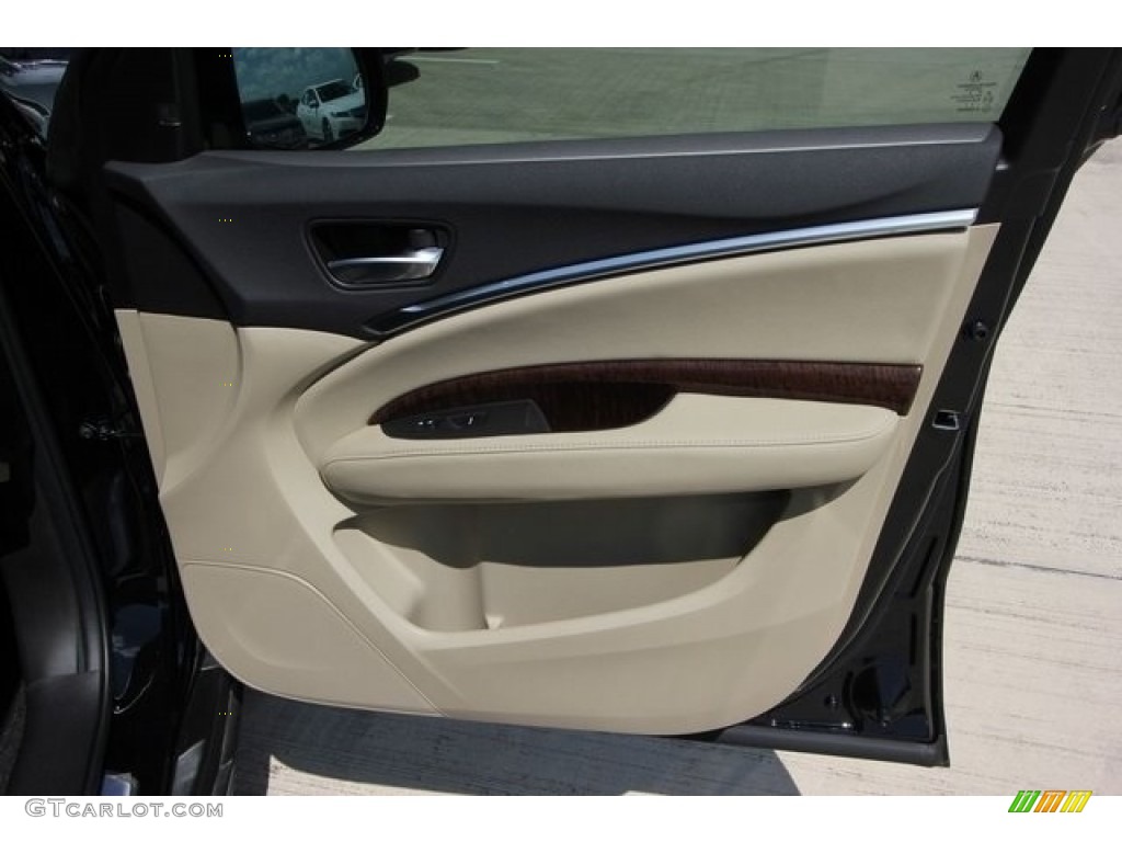 2017 MDX Technology - Crystal Black Pearl / Parchment photo #32