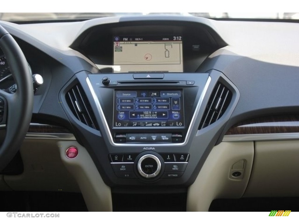 2017 MDX Technology - Crystal Black Pearl / Parchment photo #34