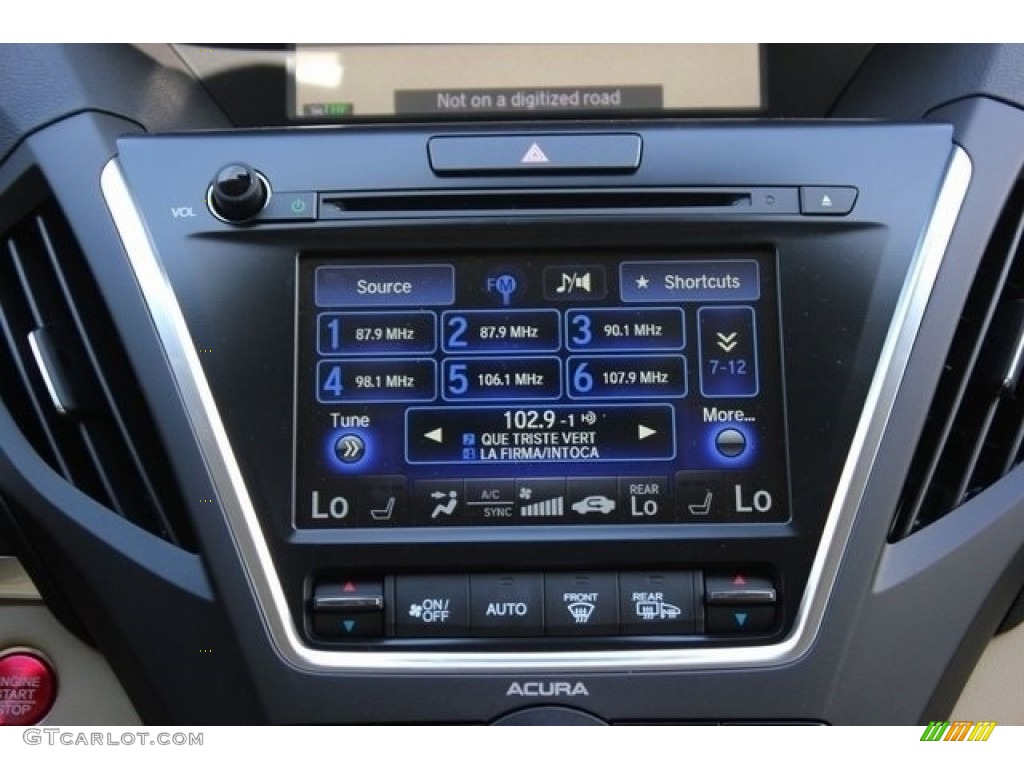 2017 MDX Technology - Crystal Black Pearl / Parchment photo #37