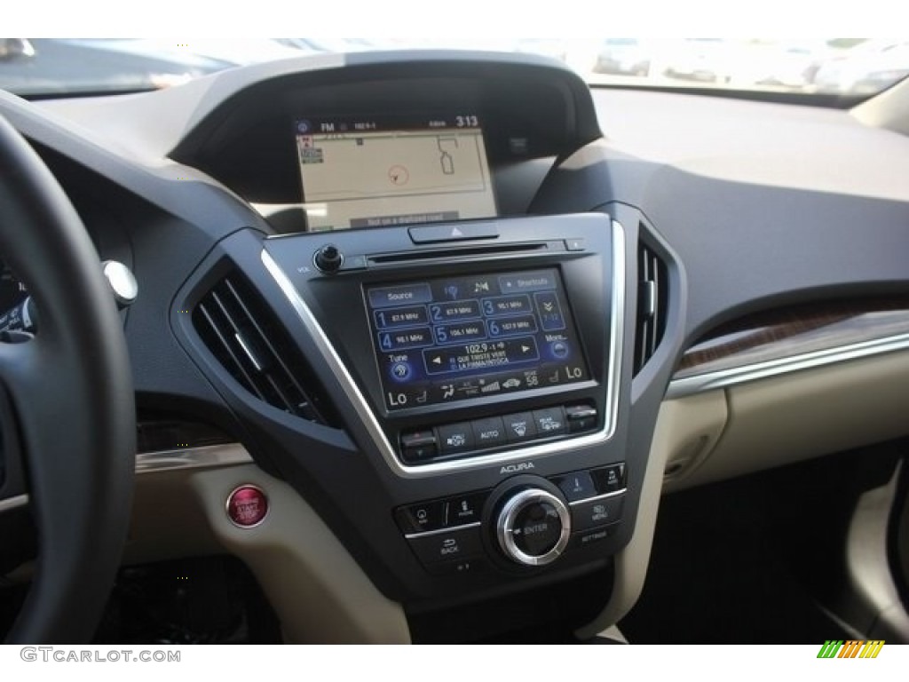 2017 MDX Technology - Crystal Black Pearl / Parchment photo #41
