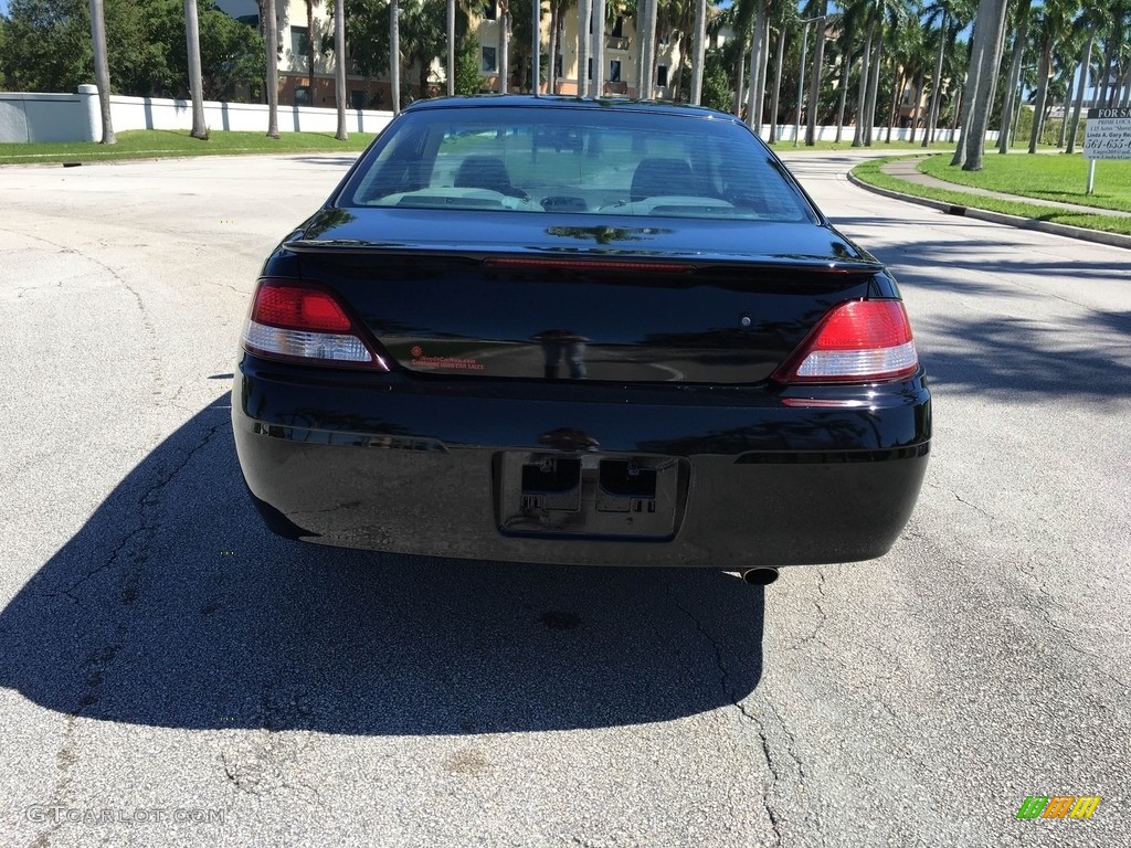 2000 Solara SE V6 Coupe - Black Sand Pearl / Charcoal photo #4