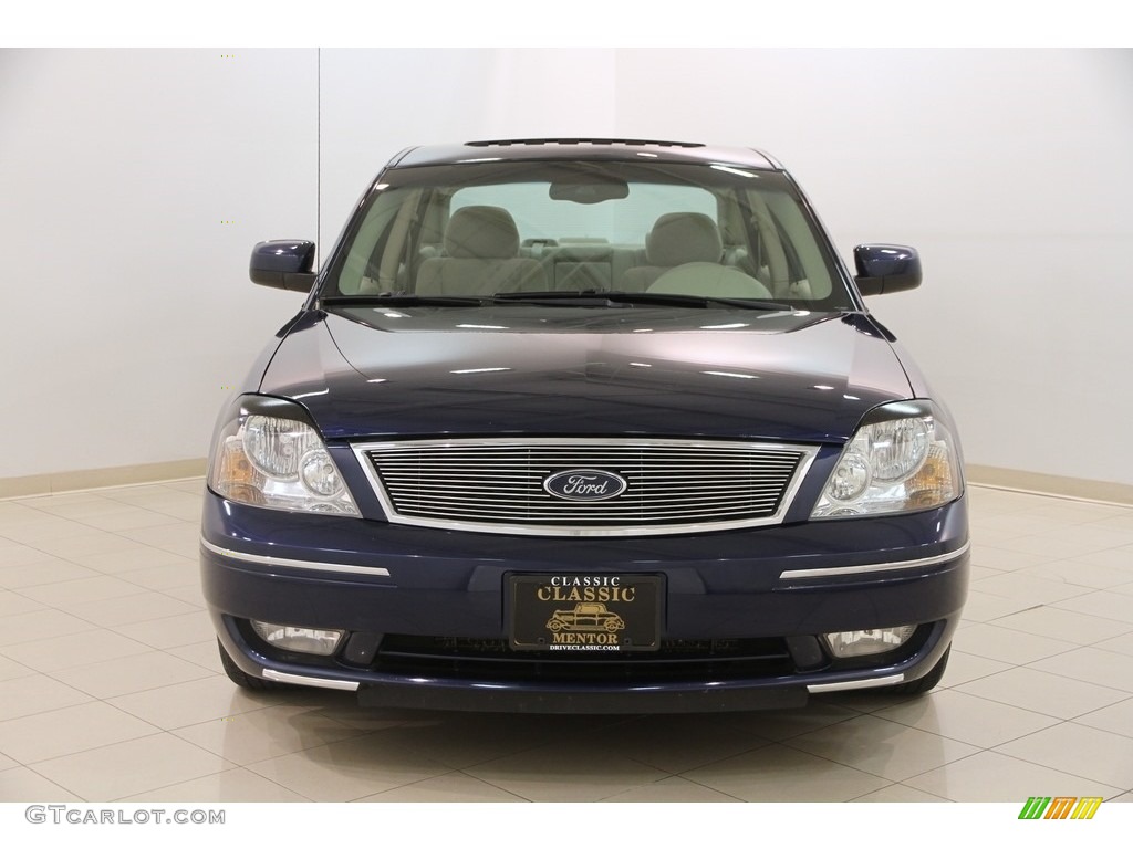 2005 Five Hundred SEL - Dark Blue Pearl Metallic / Pebble Beige photo #2