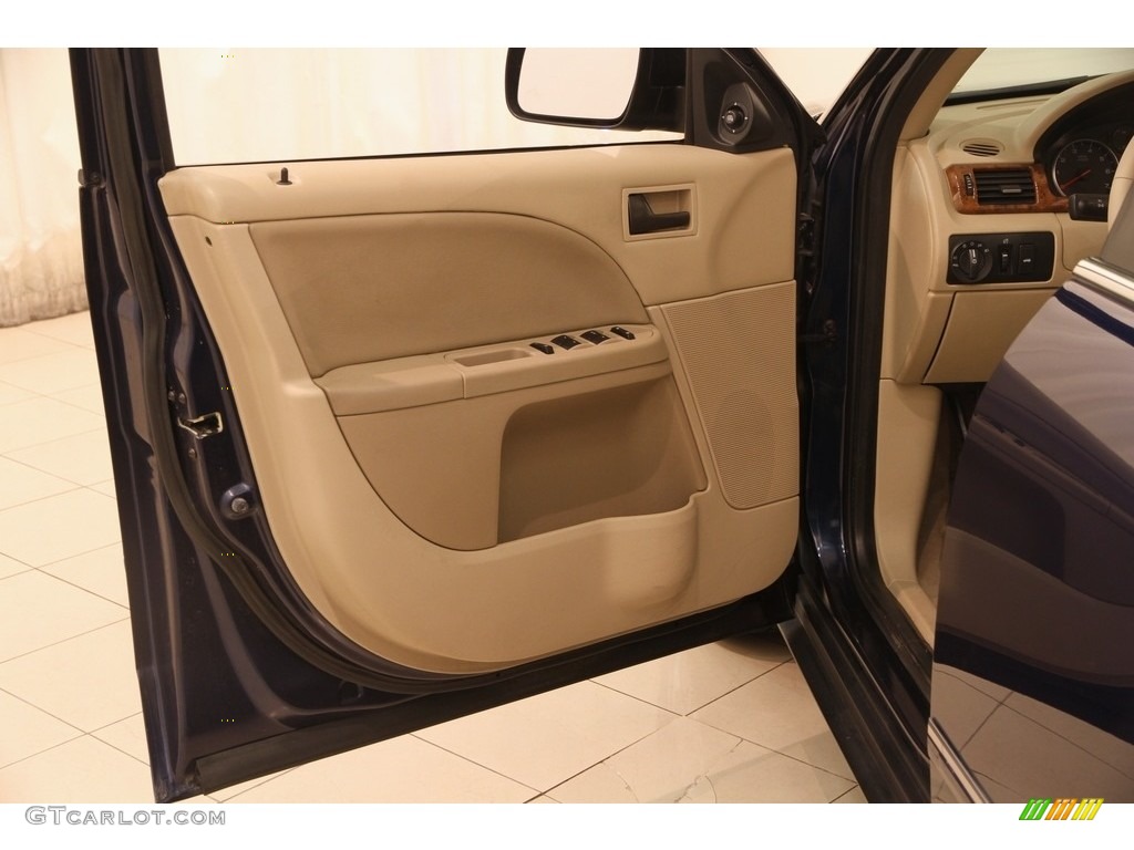 2005 Five Hundred SEL - Dark Blue Pearl Metallic / Pebble Beige photo #4